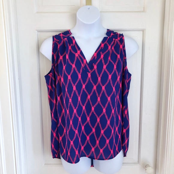 STITCH FIX 41Hawthorn Shalley Split Neck Blouse - Picture 6 of 7